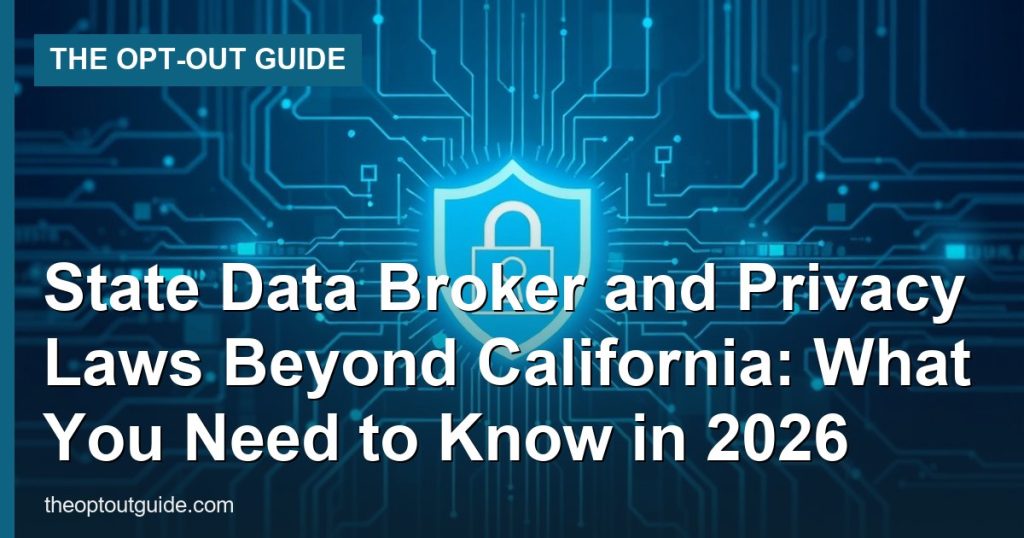 State Data Broker and Privacy Laws Beyond California: What You Need to Know in 2026 - The Opt-Out Guide